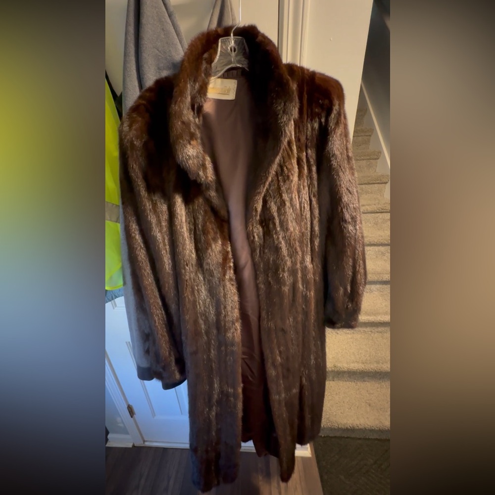 Luxurious Brown Fur Coat